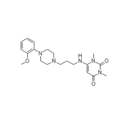 6-[[3-[4-(2-metoksifenil)-1-piperazinil]propil]amino]-1,3-dimetil-2,4(1H,3H)-pirimidindion Hidroklorür