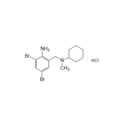 N-(2-Amino-3,5-dibromobenzil)-N-metilsikloheksilamin Hidroklorür